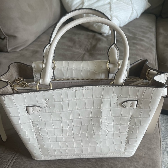 Michael Kors Hamilton Legacy Small Crocodile Embossed Leather - Picture 2 of 8